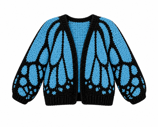 Royal Midnight Cardigan